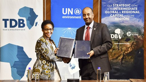 TDB, UNEP remain committed to climate change mitigation