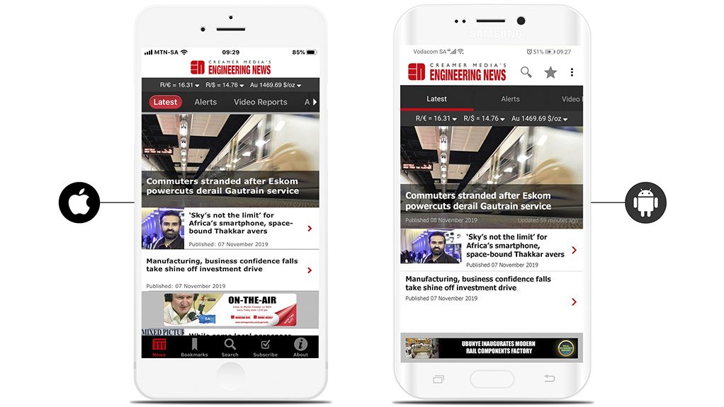 Engineering News iPhone and Android Apps available for free download