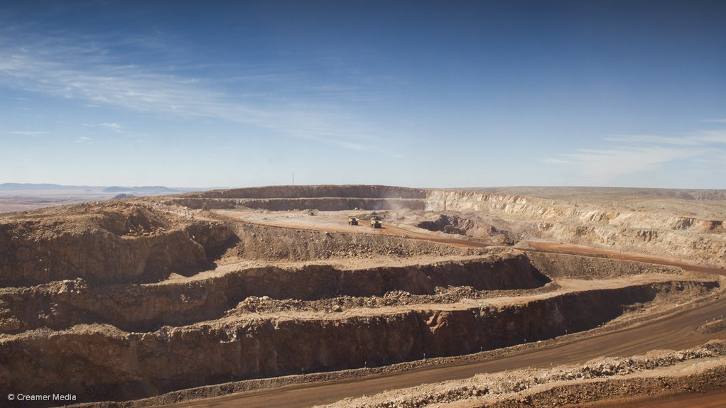 Gamsberg zinc mine, in the Northern Cape 