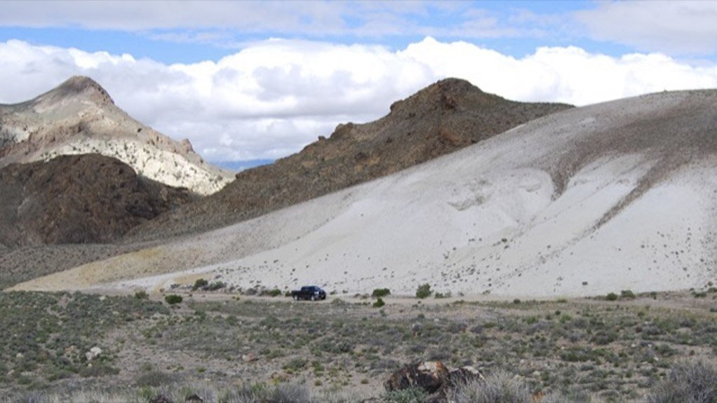 Australian firm ioneer's Rhyolite Ridge lithium project, in Nevada, US.