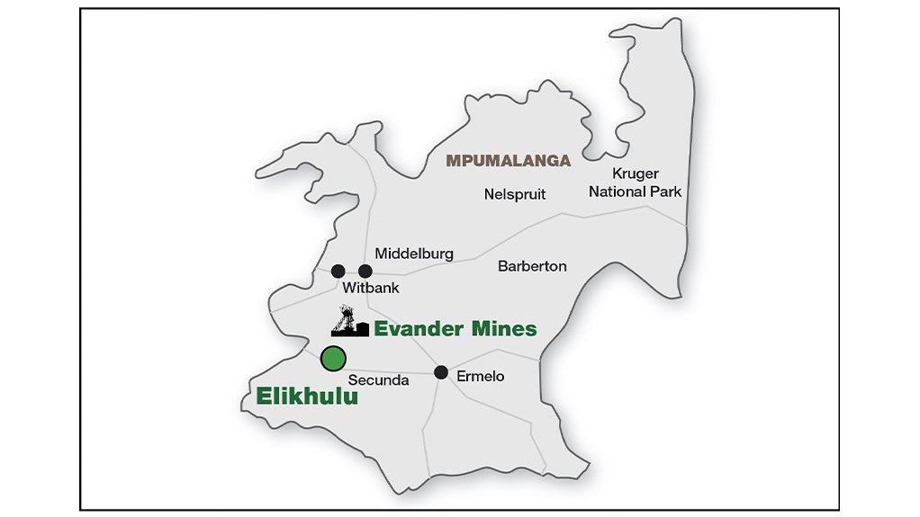 ONE PROVINCE
Pan African's two mining complexes are both in the Mpumalanga province 