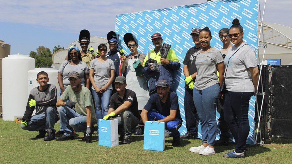 Atlas Copco donates safety equipment & promotes safety consciousness at Manger Care Centre