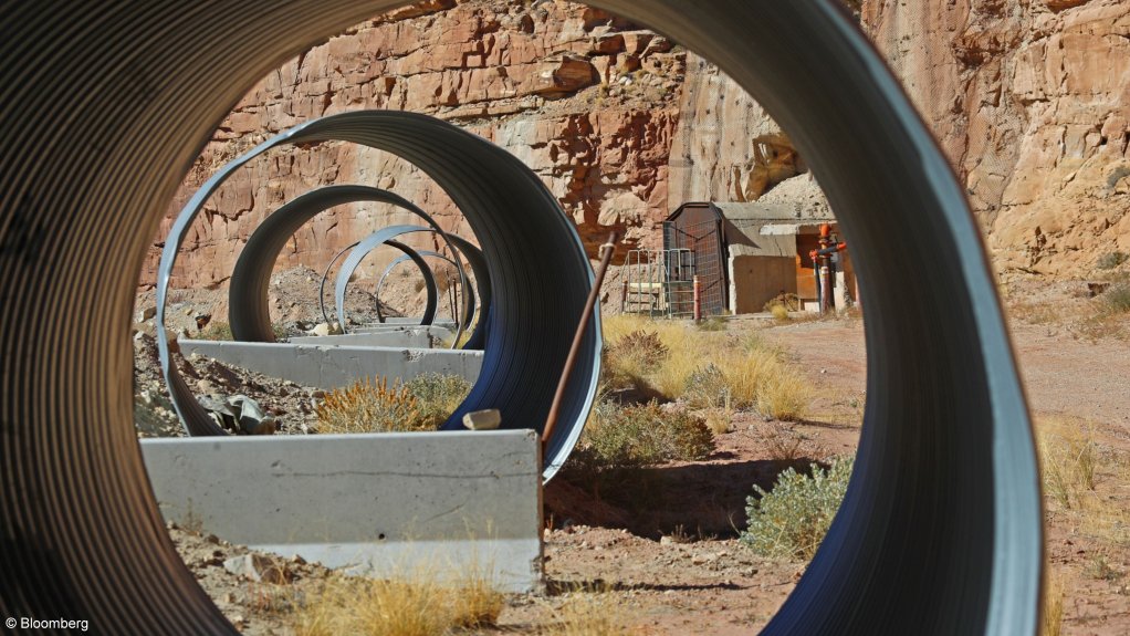 A mothballed uranium mine in Utah.