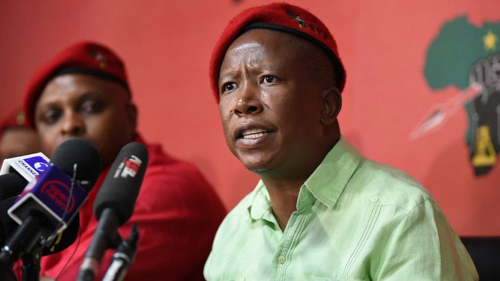 EFF leader Julius Malema