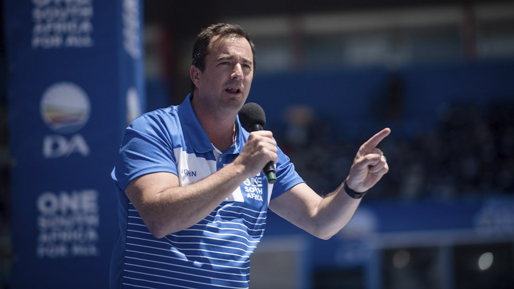 DA interim leader, John Steenhuisen