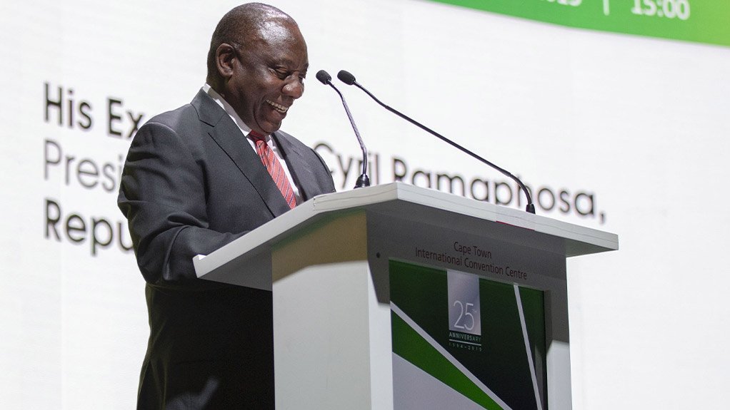 POTENTIAL PRESIDENTIAL PRESENCE
An invitation to attend was extended to South Africa President Cyril Ramaphosa