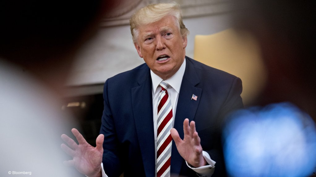 US President Donald Trump