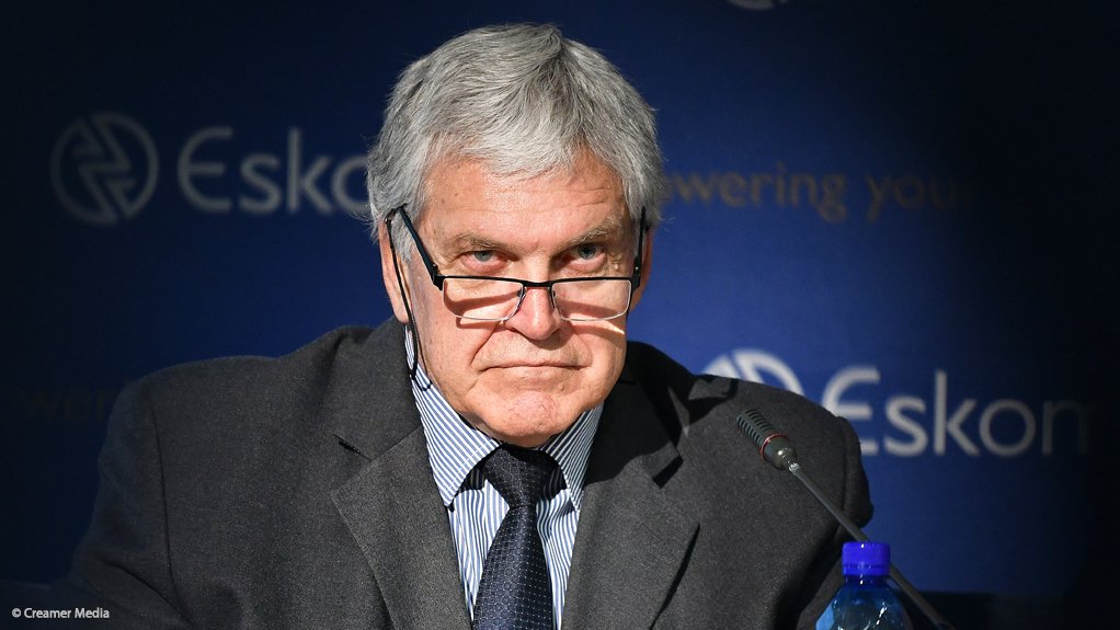 Eskom COO Jan Oberholzer