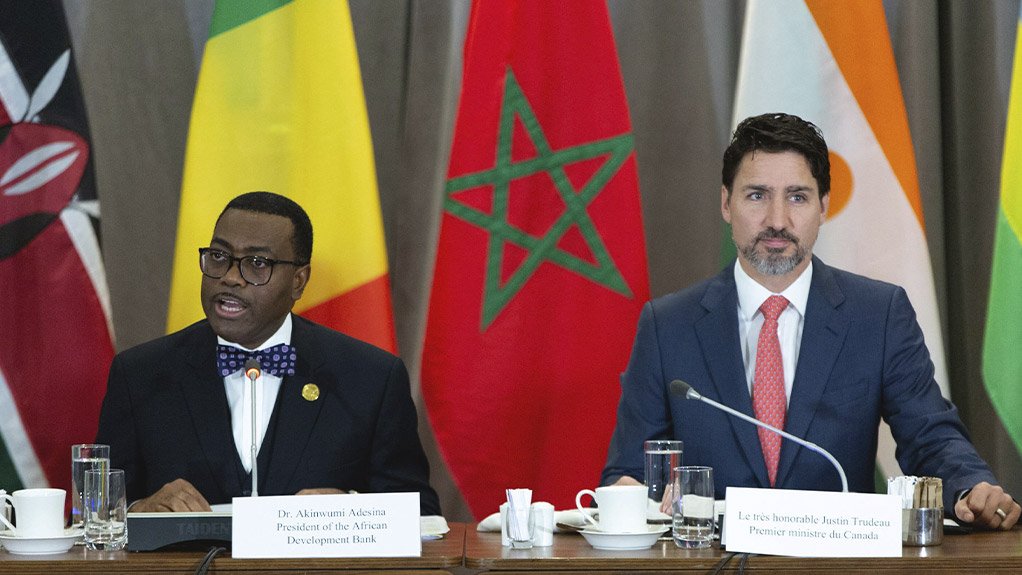AfDB President Akinwumi Adesina & Canadian PM Justin Trudeau