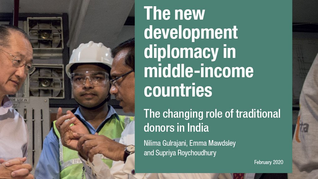 The new development diplomacy in middle-income countries: the changing role of traditional donors in India