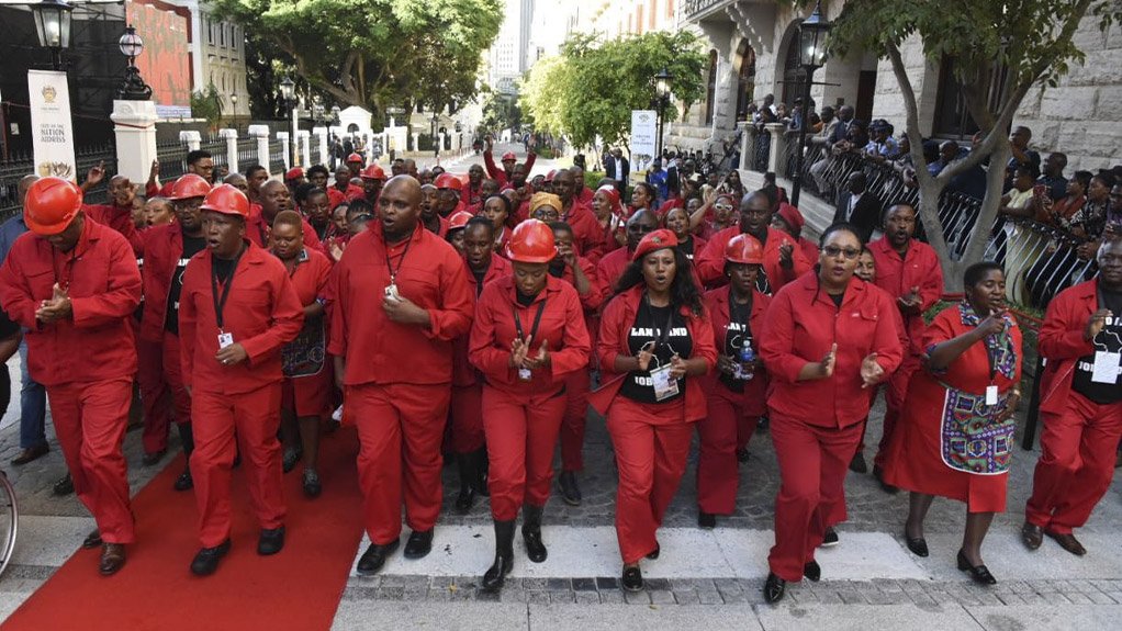 EFF MPs to face Parliament conduct committee after SoNA disruption
