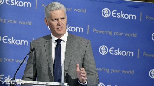  Eskom CEO says it wants hand in negotiating IPP pricing