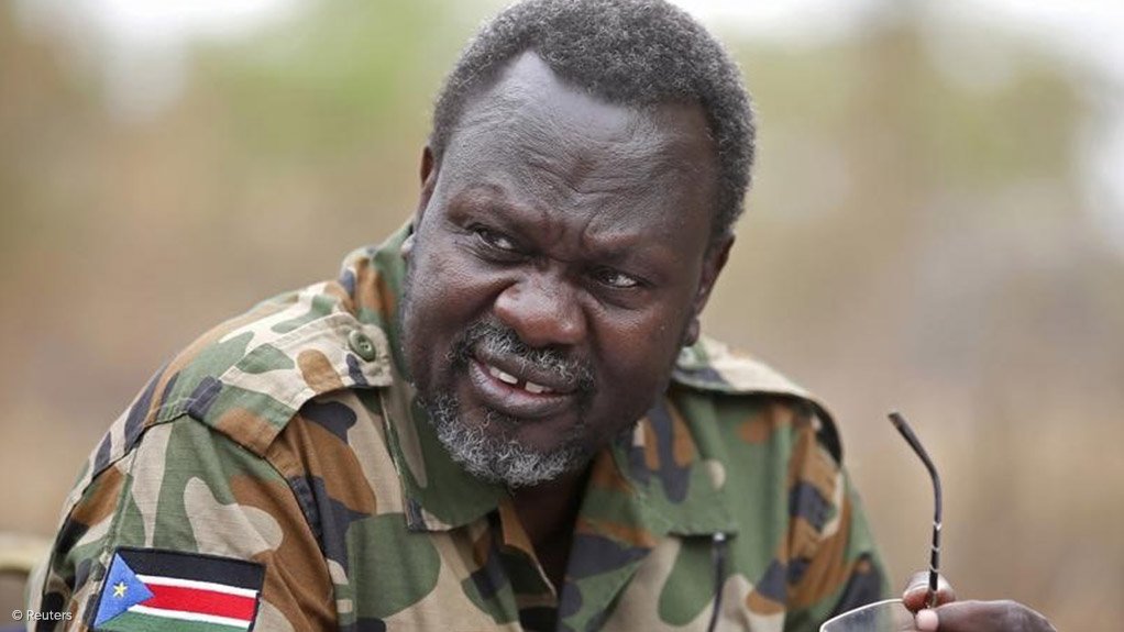 South Sudan former rebel leader Riek Machar