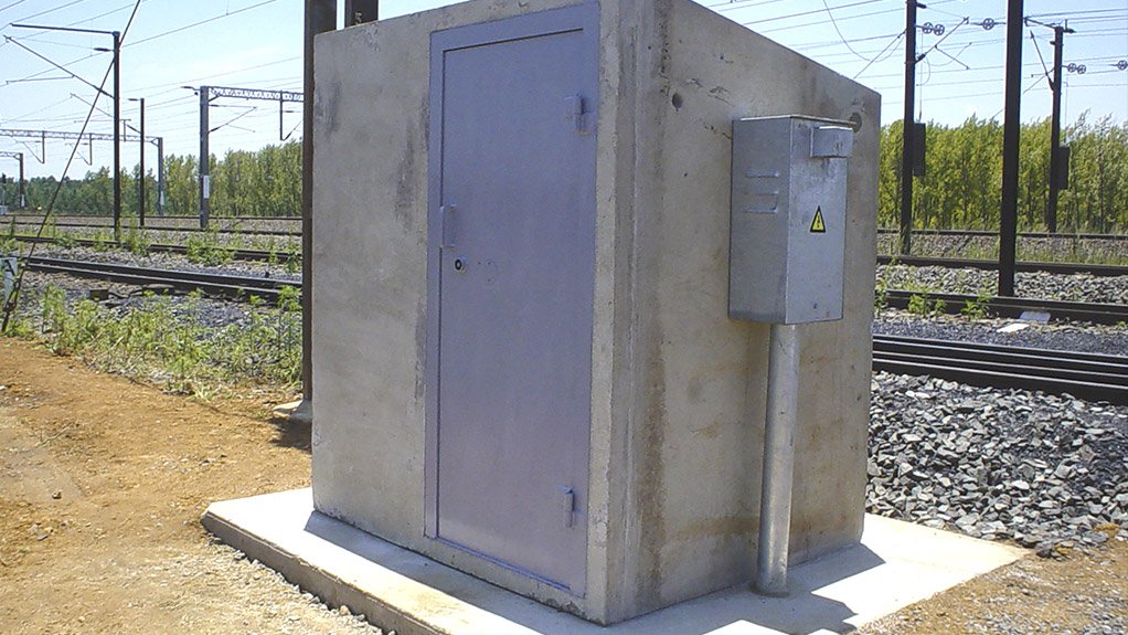 Precast concrete shelter to secure equipment