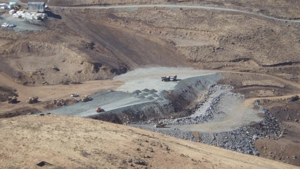 The Liqhobong mine, in Lesotho