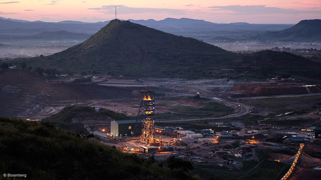 The Kibali mine, in the Democratic Republic of Congo