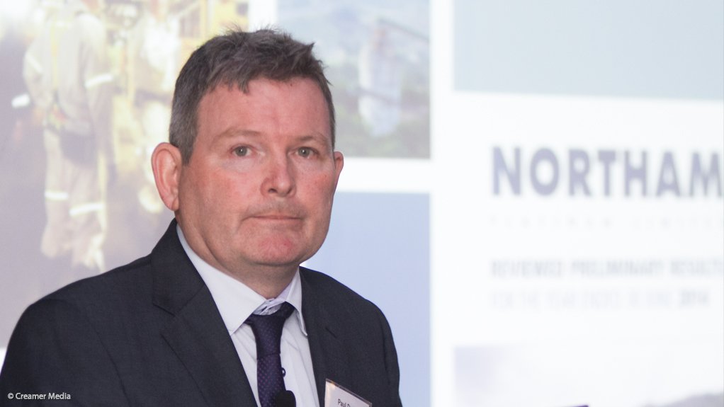 Northam Platinum CEO Paul Dunne