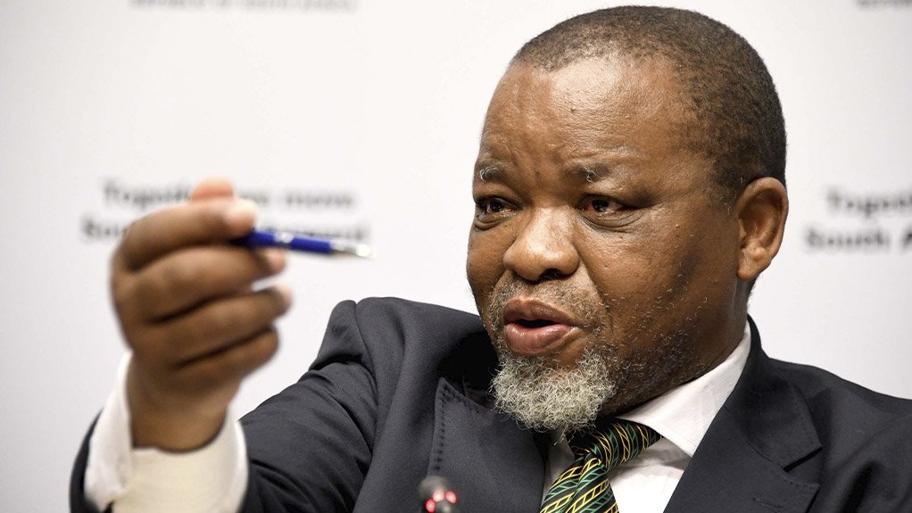 Minerals and Energy Minister Gwede Mantashe