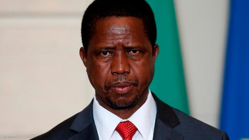 Zambian President Edgar Lungu