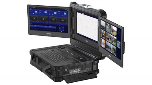 The E-center is a portable device used to provide command and dispatch services in the field.