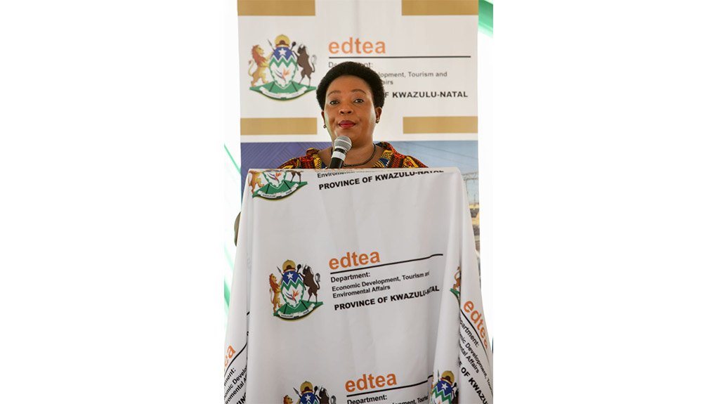 KZN MEC for Economic Development, Tourism And Environmental Affairs, Nomusa Dube-Ncube