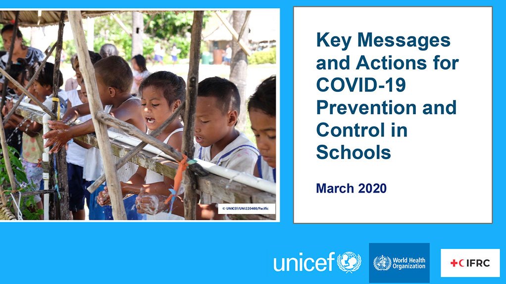 Key messages and actions for coronavirus disease (COVID-19) prevention and control in schools