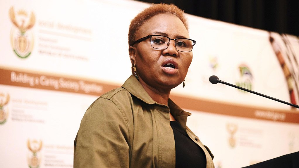Social Development Minister Lindiwe Zulu