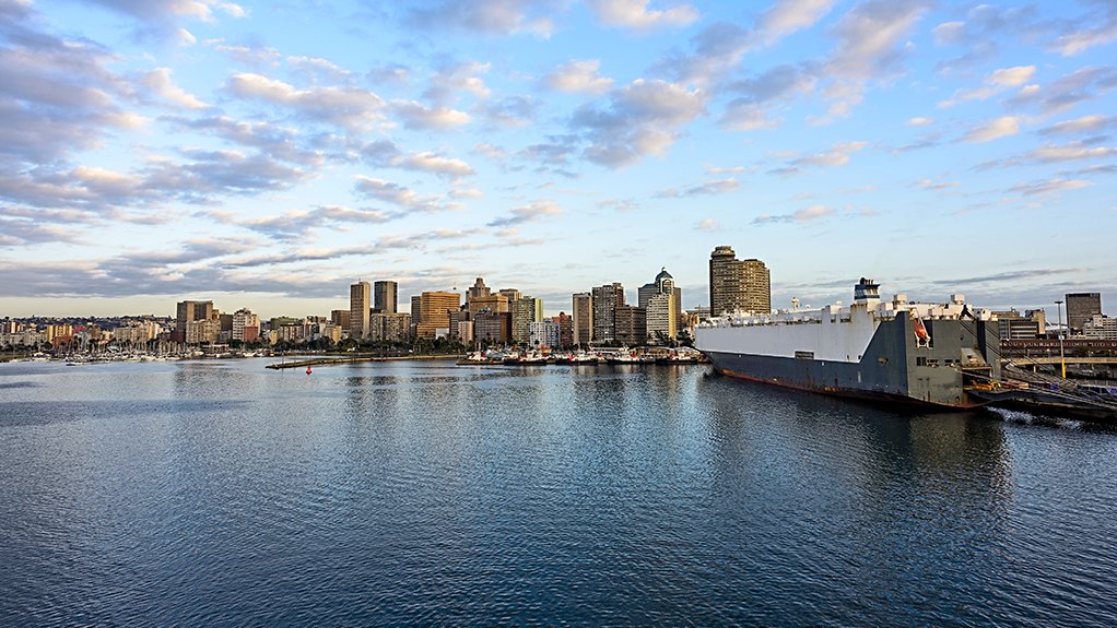 DURBAN PORT South Africa’s port superstructure is good, some of the base infrastructure – such as the berth depth capacity, that really underpins the performance of a port – is inadequate