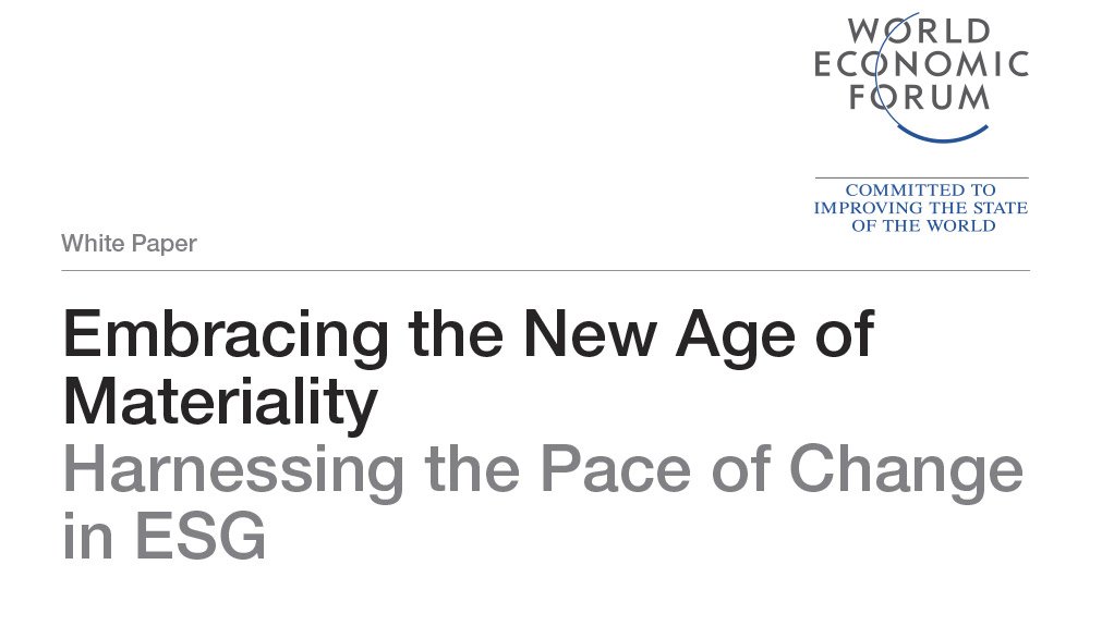  Embracing the New Age of Materiality: Harnessing the Pace of Change in ESG
