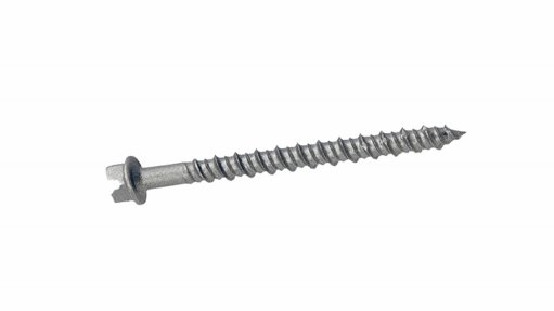 The CONFAST stainless steel hex head concrete screw