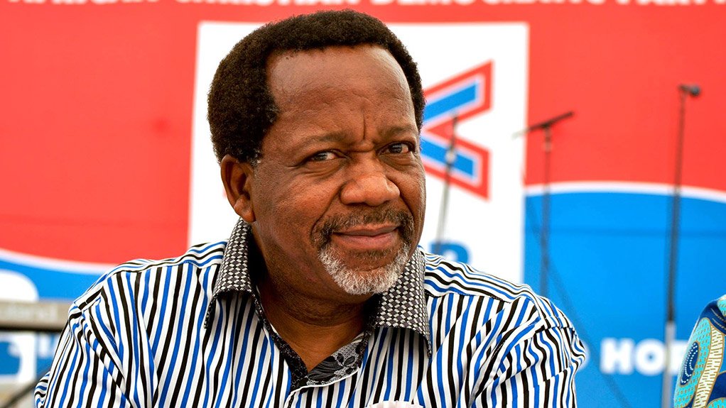 African Christian Democratic Party leader, Kenneth Meshoe