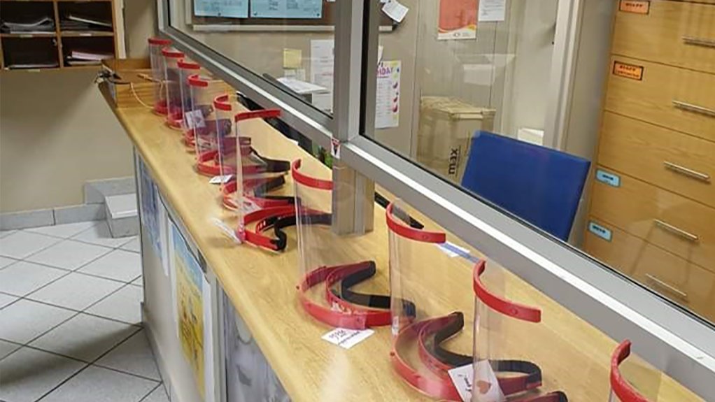 UJ Library Makerspace uses 3D printing to create face shields for staff working in hospitals