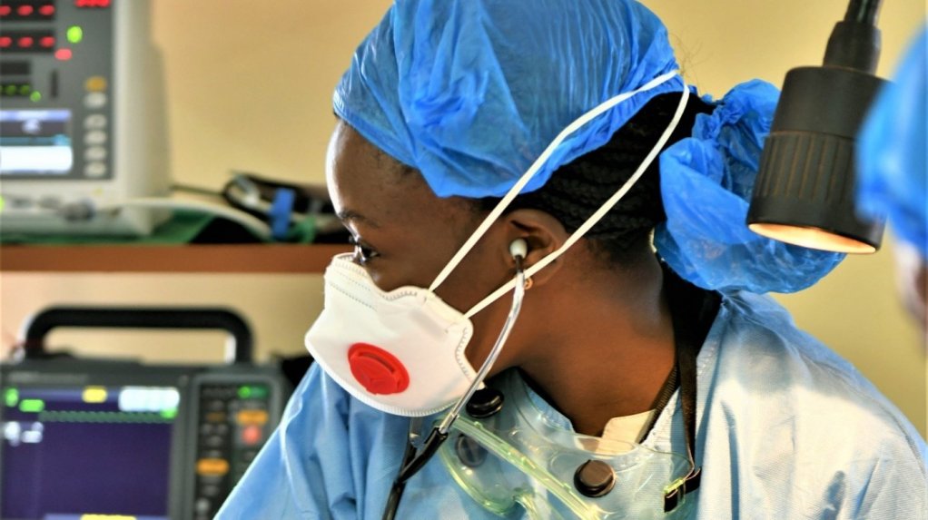 Dr Delvareine Kabwayi Buyamba of the Kamoa-Kakula medical response team.