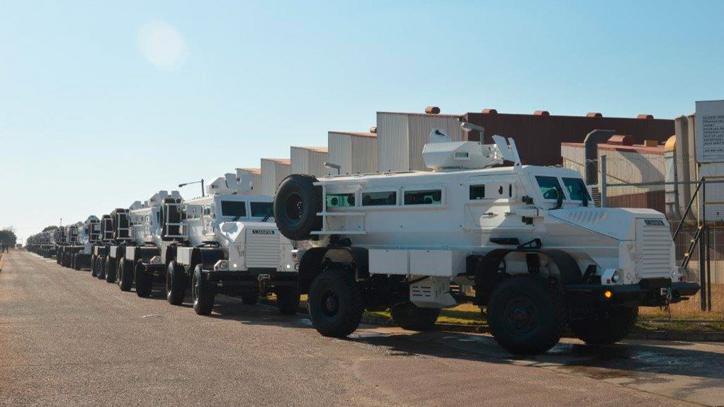 Casspir mine protected vehicles