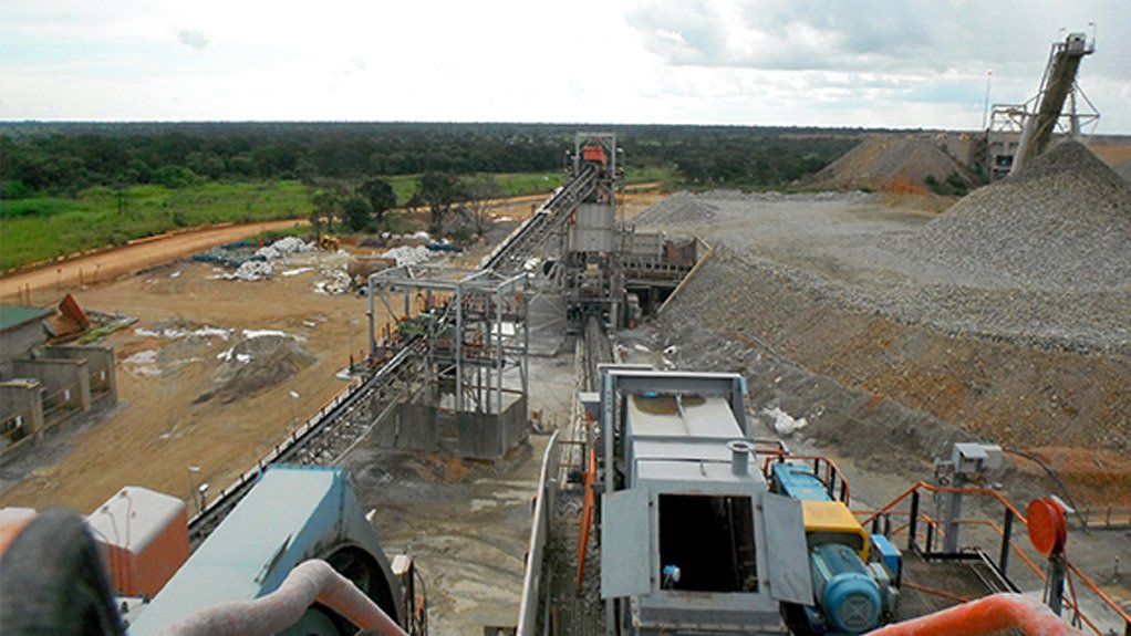 Weba chute systems at Frontier Mine, on the Zambia/DRC border