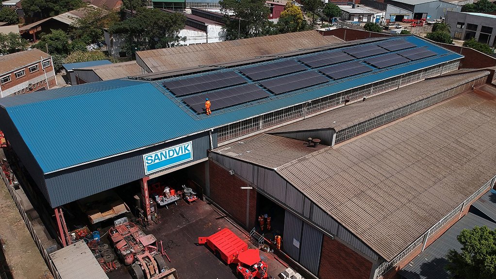 Solar power is driving Sandvik's world class facility in Zimbabwe