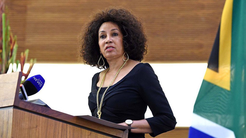 Minister of Human Settlements Lindiwe Sisulu