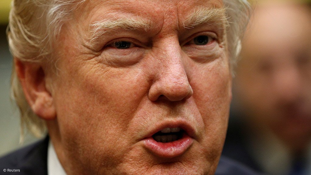US president Donald Trump