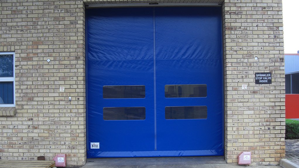 High speed doors can reduce energy costs. 