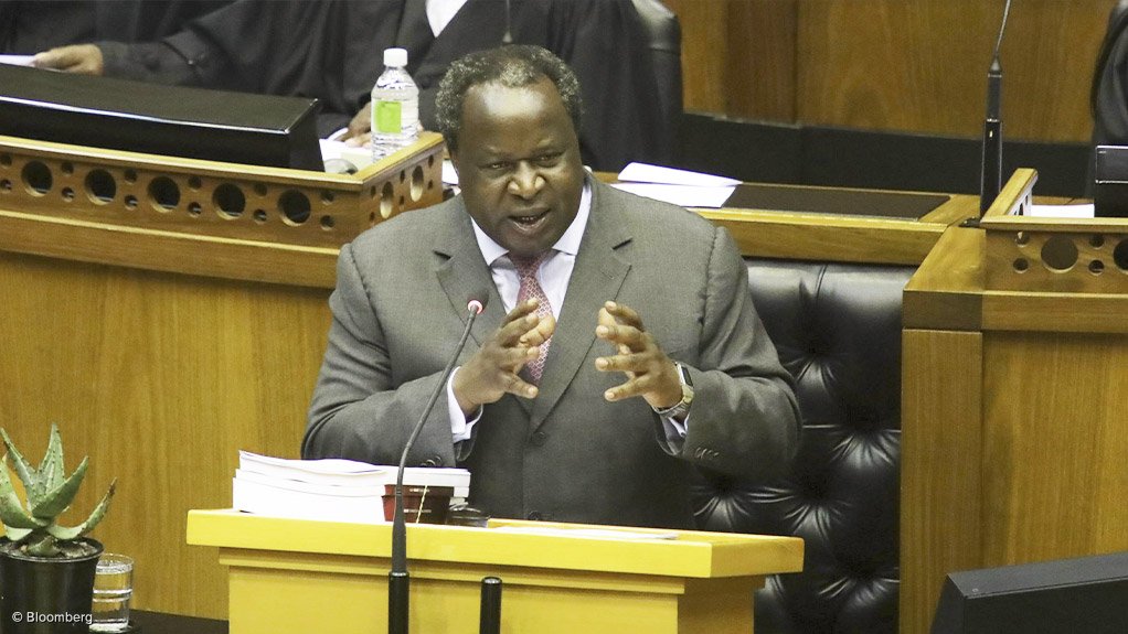 Finance Minister Tito Mboweni