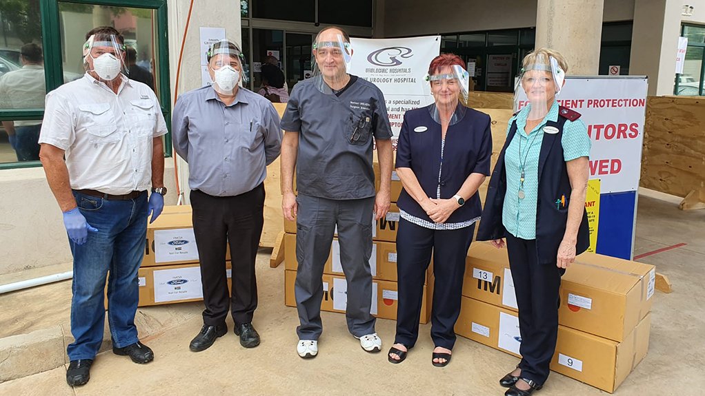 Ford South Africa partners with Gift of the Givers to coordinate funds raised for COVID-19 face shields