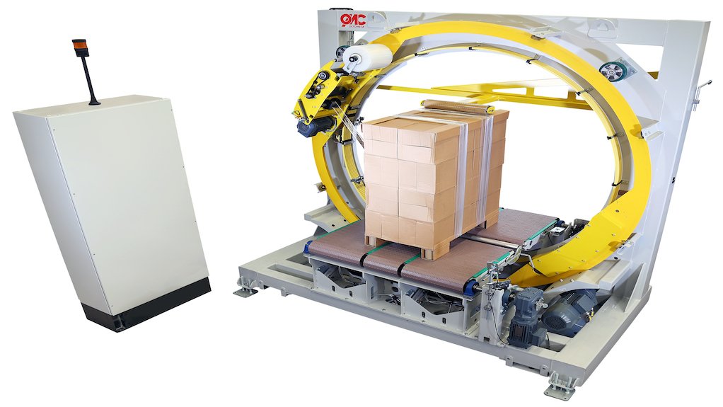 FROMM OMC-V2000 wrapping machine combines benefits of modular, automated approach with enhanced load protection and stability