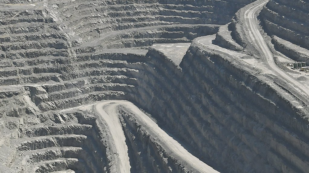 Opencast Venetia diamond mine.
