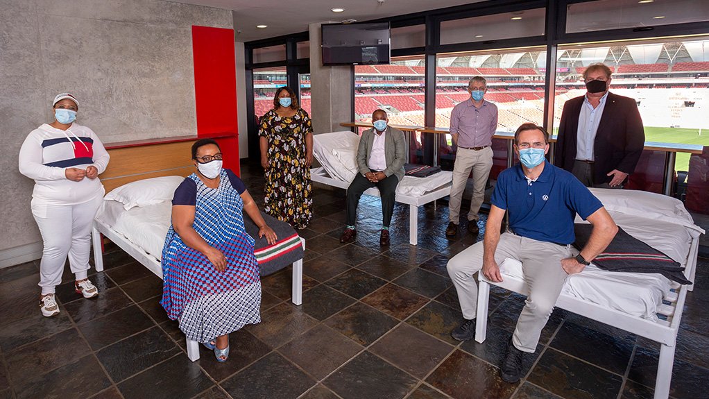 VWSA donates beds to NMB stadium's Covid-19 facility