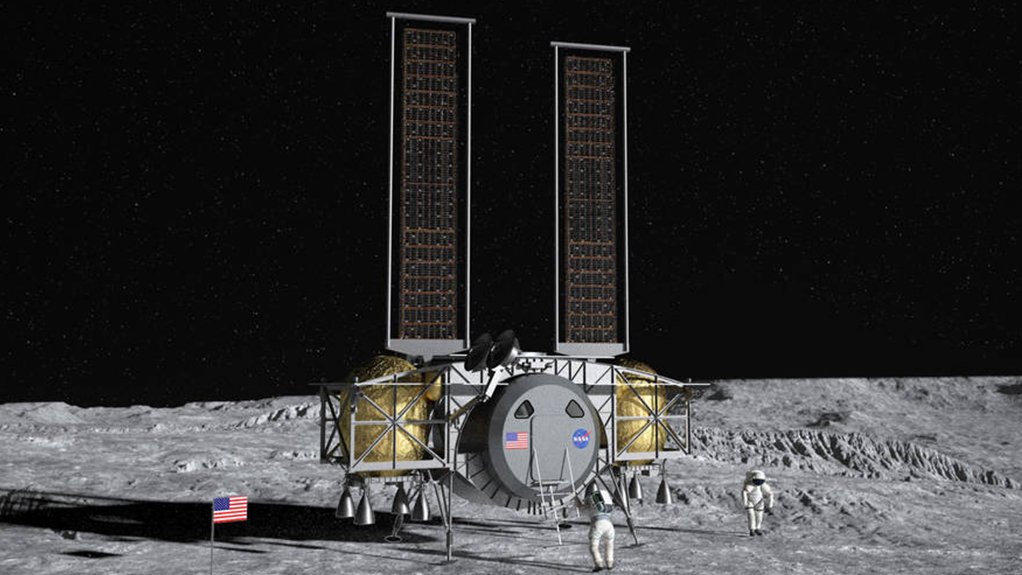 Dynetics’ HLS will sit low on the lunar surface 