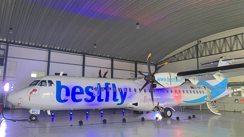 The Bestfly ATR 72-600 used for the long term oil and gas contract 