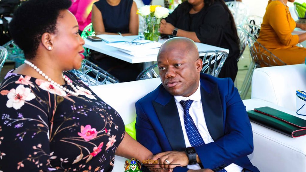 KZN MEC for EDTEA Nomusa Dube-Ncube And KZN Premier Sihle Zikalala