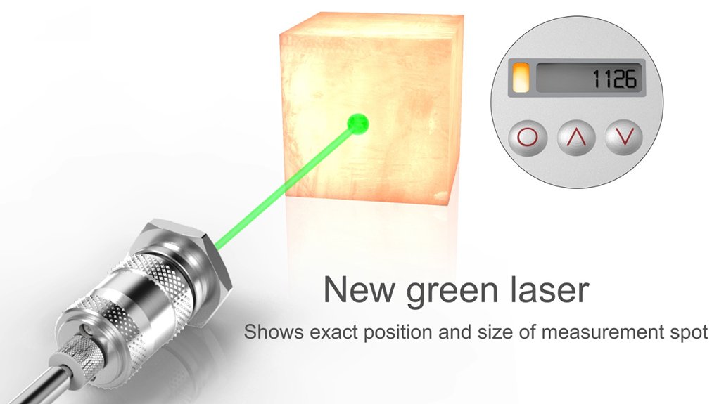 Compact infrared thermometers ideal for spot measurement or thermal images