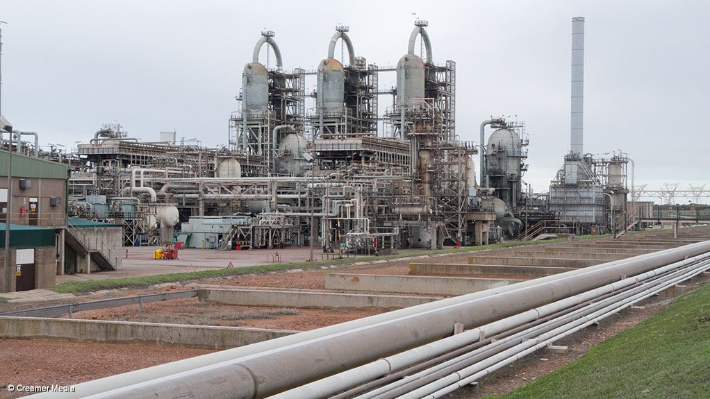 The PetroSA refinery in Mossel Bay