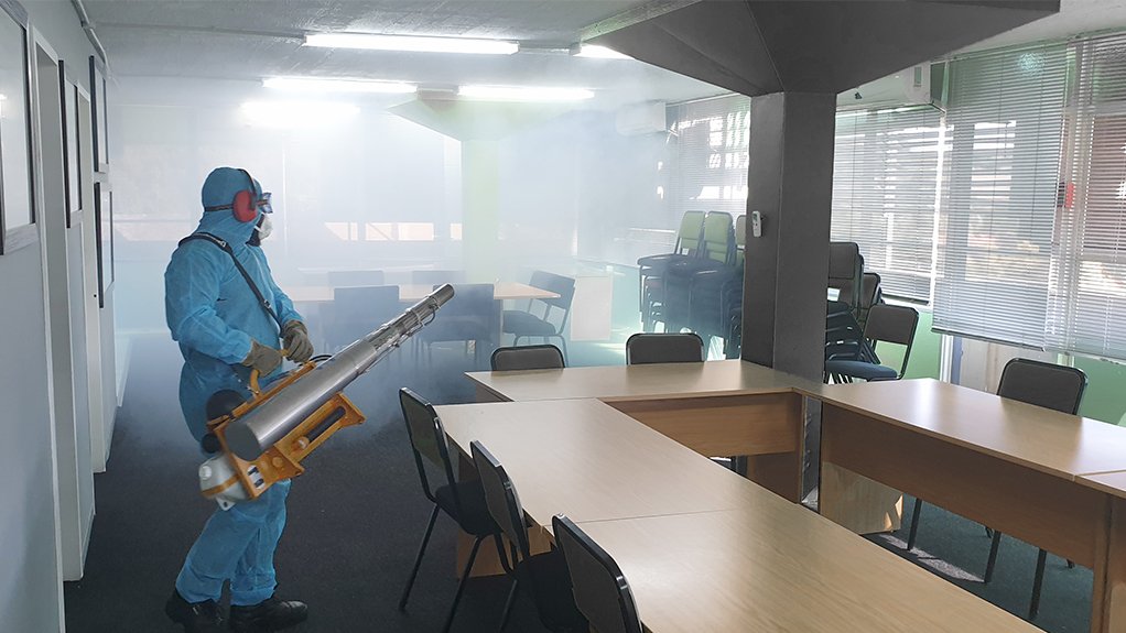 Disinfecting fogging for Covid-19